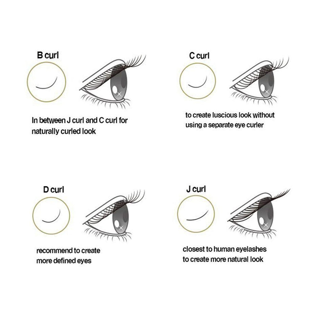 Sassi Mink Eyelash Extensions D-curl 0.15mm - ikatehouse