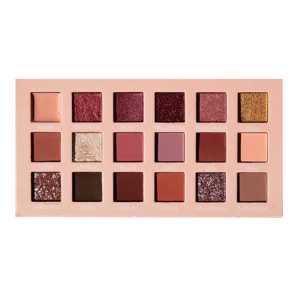 S.he Makeup Eyeshadow Palette 18 Colors - ikatehouse