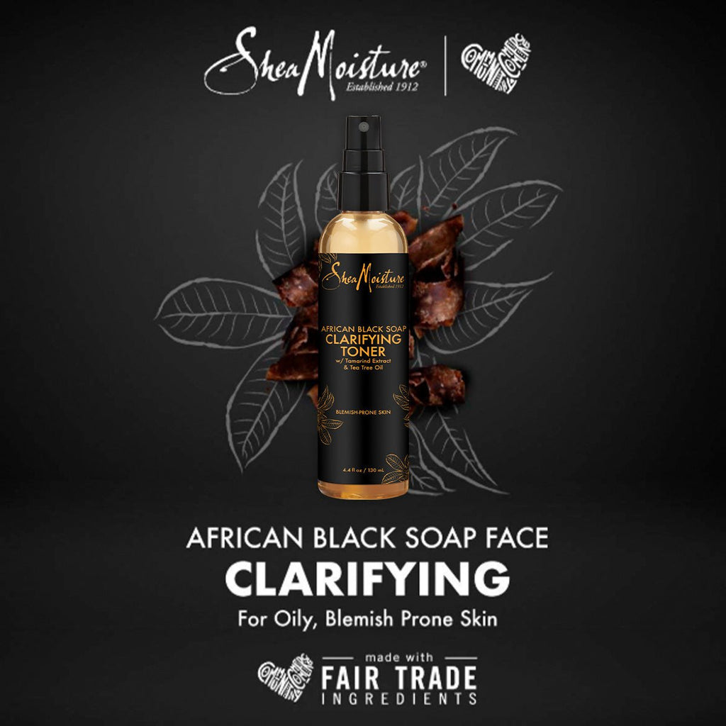 Shea Moisture African Black Soap Clarifying Toner 4.4oz - ikatehouse