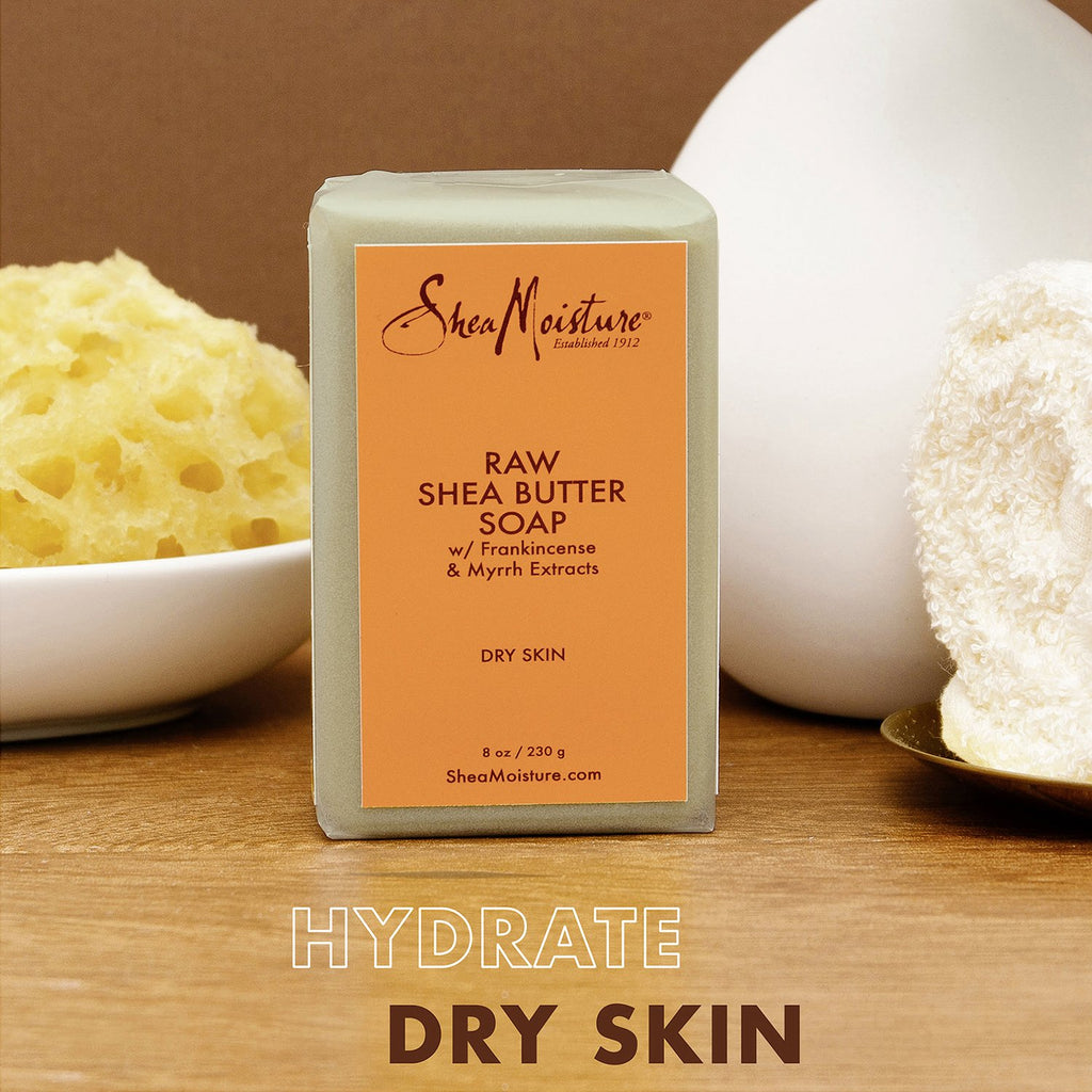 Shea Moisture Raw Shea Butter Soap 8oz - ikatehouse