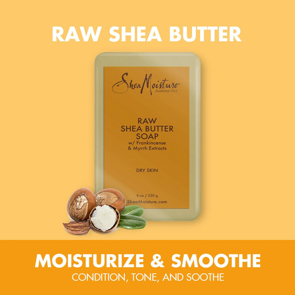 Shea Moisture Raw Shea Butter Soap 8oz - ikatehouse