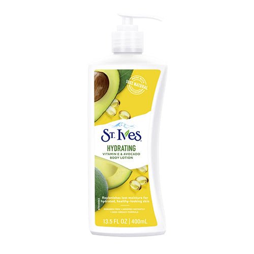 St Ives 100% Natural Body lotion 13.5oz/ 400ml - ikatehouse