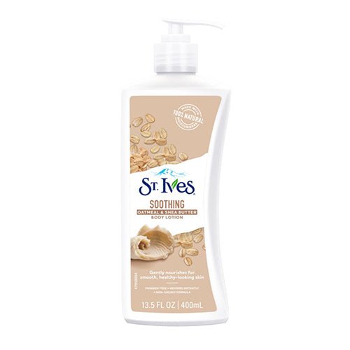 St Ives 100% Natural Body lotion 13.5oz/ 400ml - ikatehouse