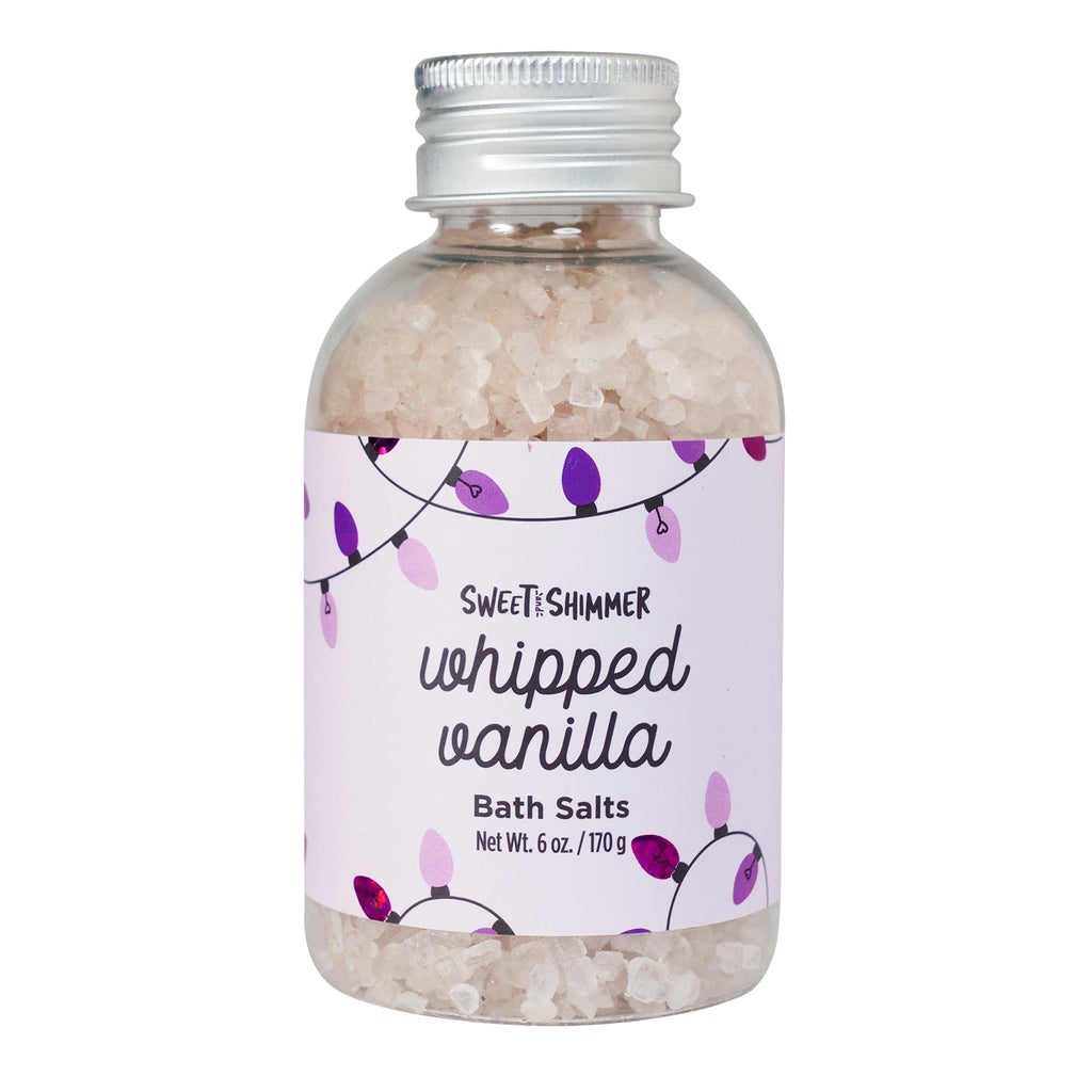 Sweet & Shimmer Bath Salts 6oz / 170g - ikatehouse