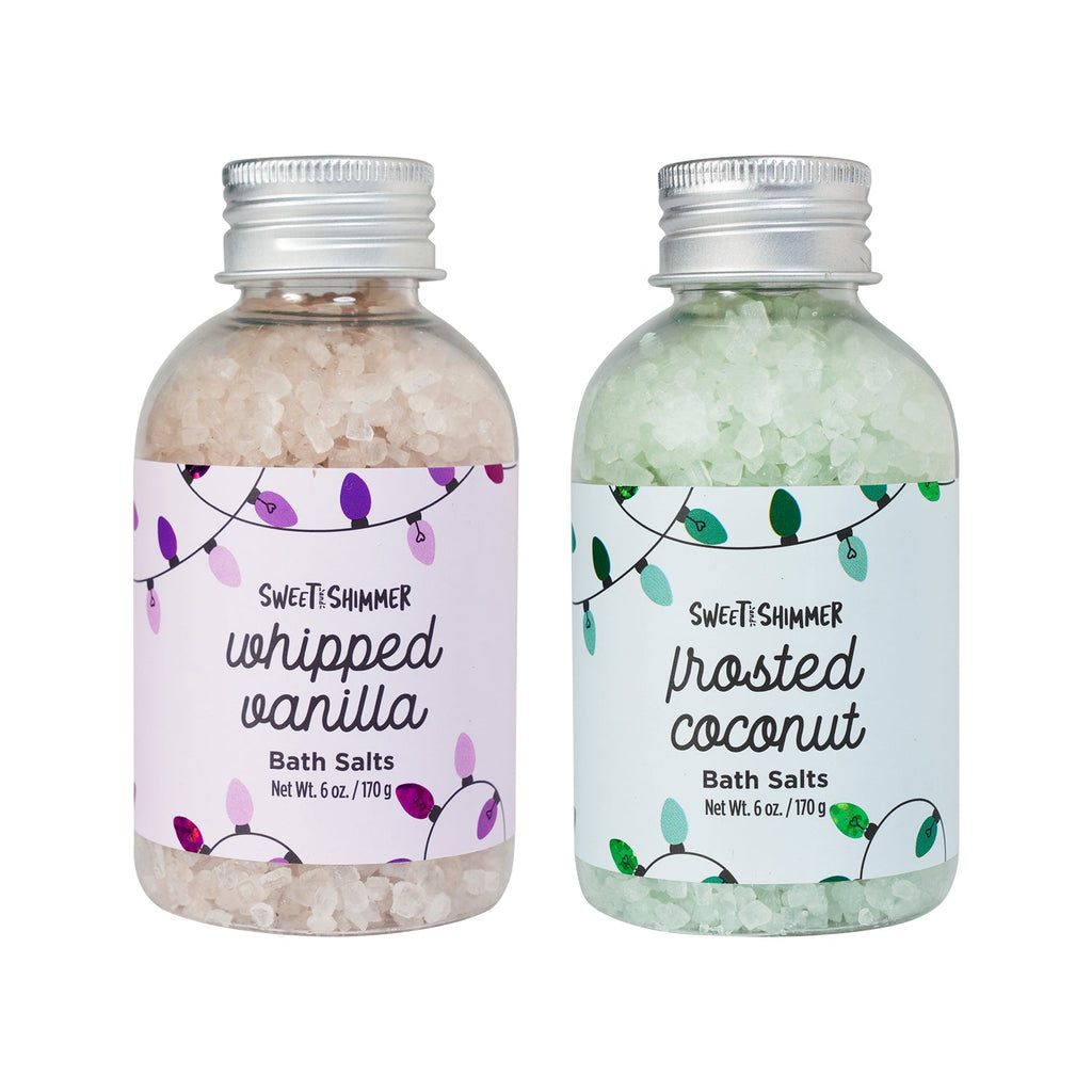 Sweet & Shimmer Bath Salts 6oz / 170g - ikatehouse