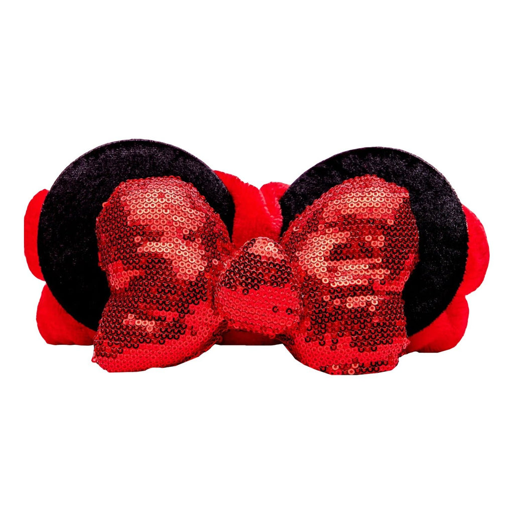 The Creme Shop Disney Minnie Sequin Plushie 3D Teddy Spa Headyband - ikatehouse