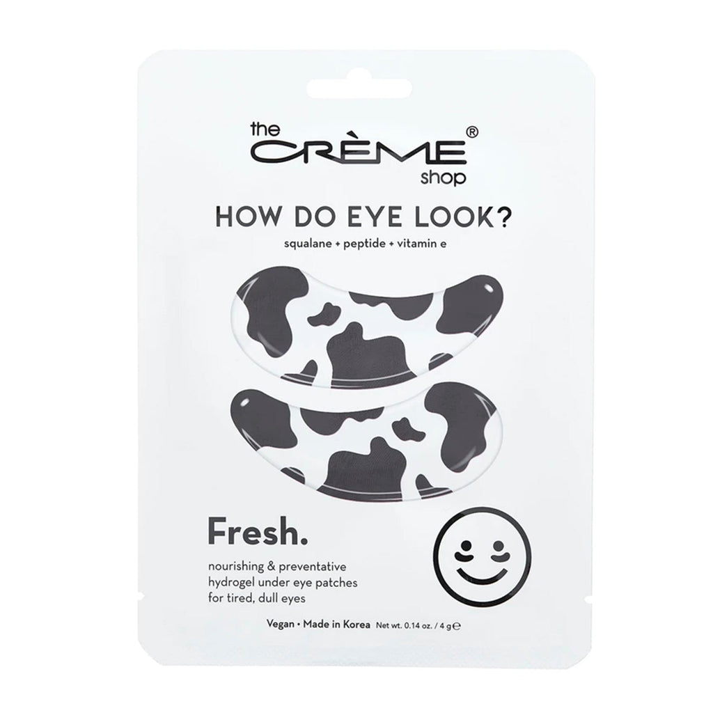 The Creme Shop How Do Eye Look Fresh Hydrogel Under Eye Patches for Nourishing n Revitalizing - ikatehouse
