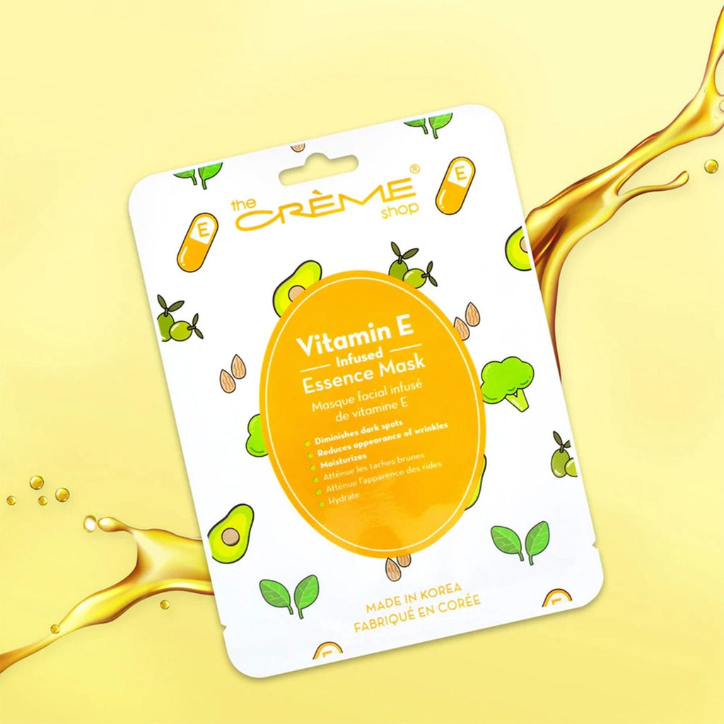 The Creme Shop Vitamin E Infused Essence Sheet Mask - ikatehouse