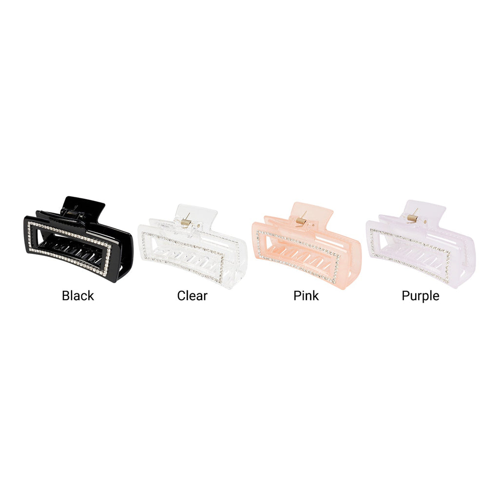 The Mani Rectangle Claw Clip - ikatehouse