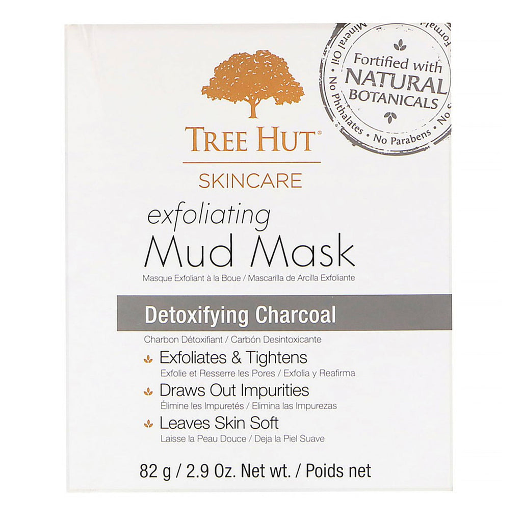 Tree Hut Exfoliating Mud Face Mask 2.9oz/ 82g - ikatehouse
