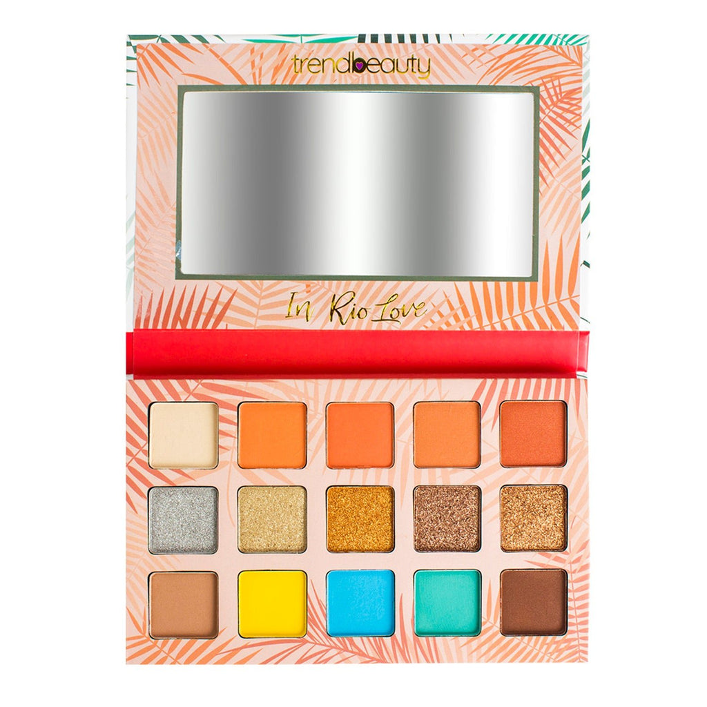 Trend Beauty In Rio Love Eyeshadow Palette 15 Colors - ikatehouse