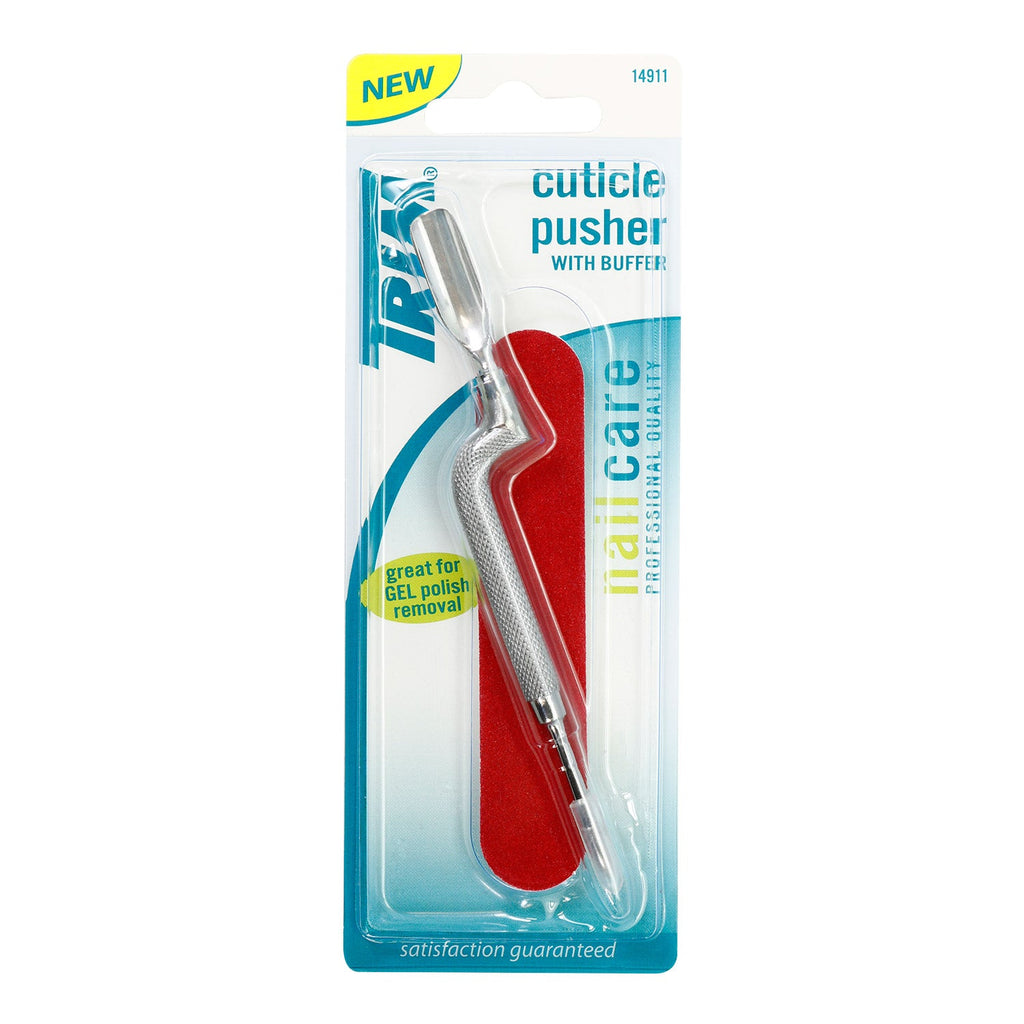 Trim Cuticle Pusher With Buffer - ikatehouse