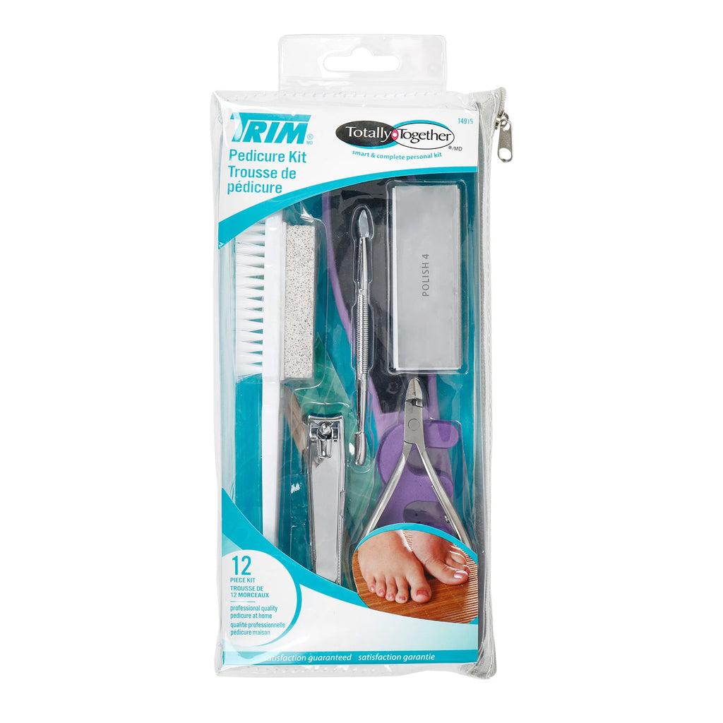 Trim Totally Together Pedicure Kit 12 Piece - ikatehouse