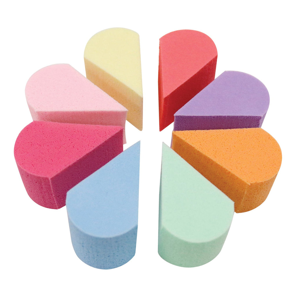 Wedge Sponge 8Pcs Set - ikatehouse