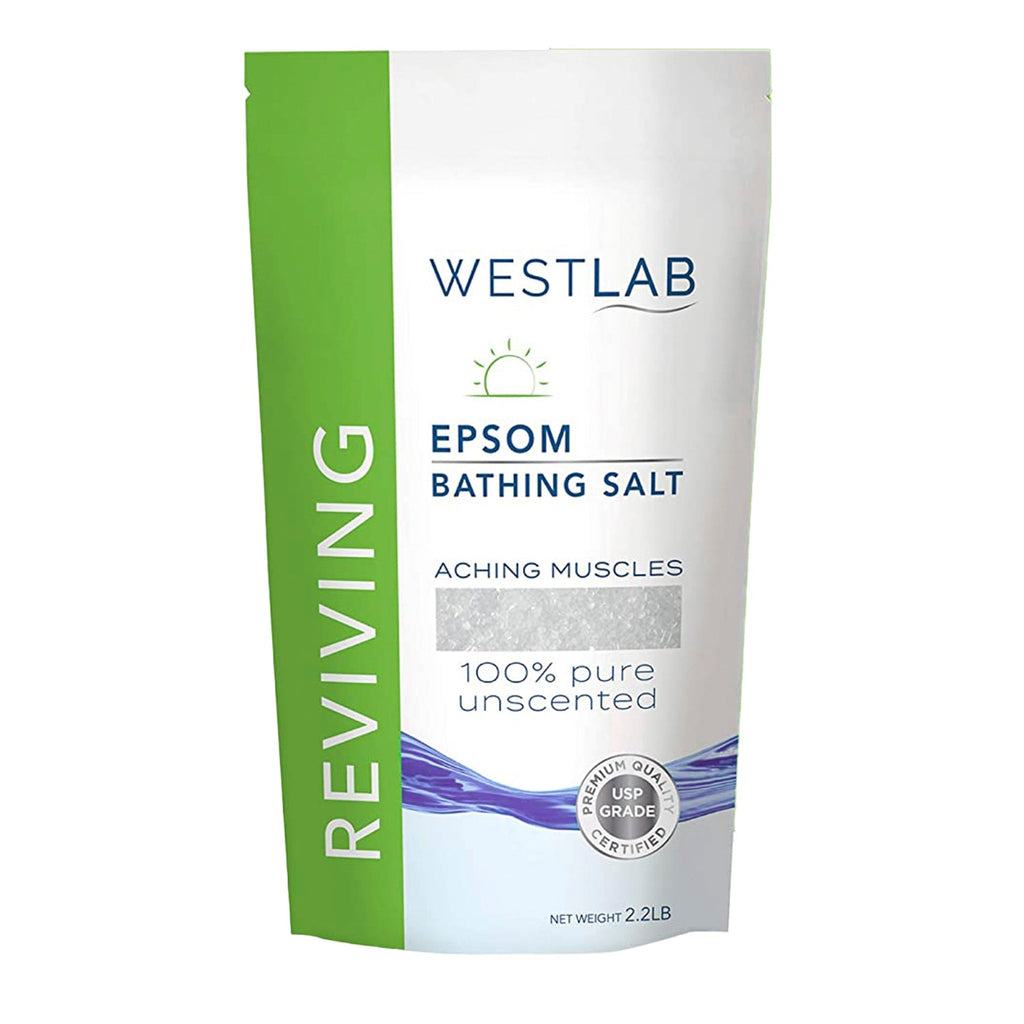 Westlab 100% Pure Mineral Bathing Epsom Salt 2.2lb - ikatehouse