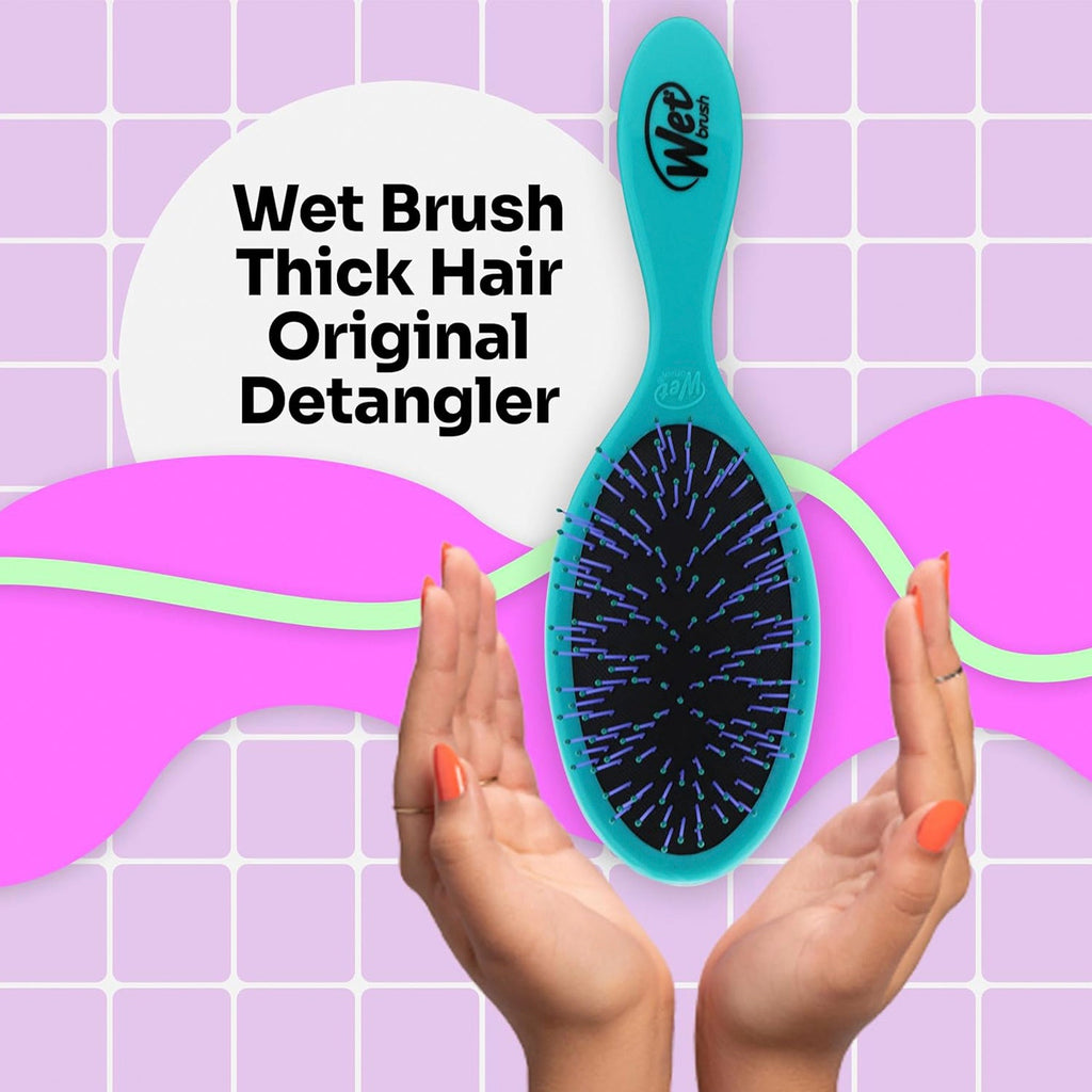 Wet Brush Custom Care Thick Hair Brush Detangler - ikatehouse