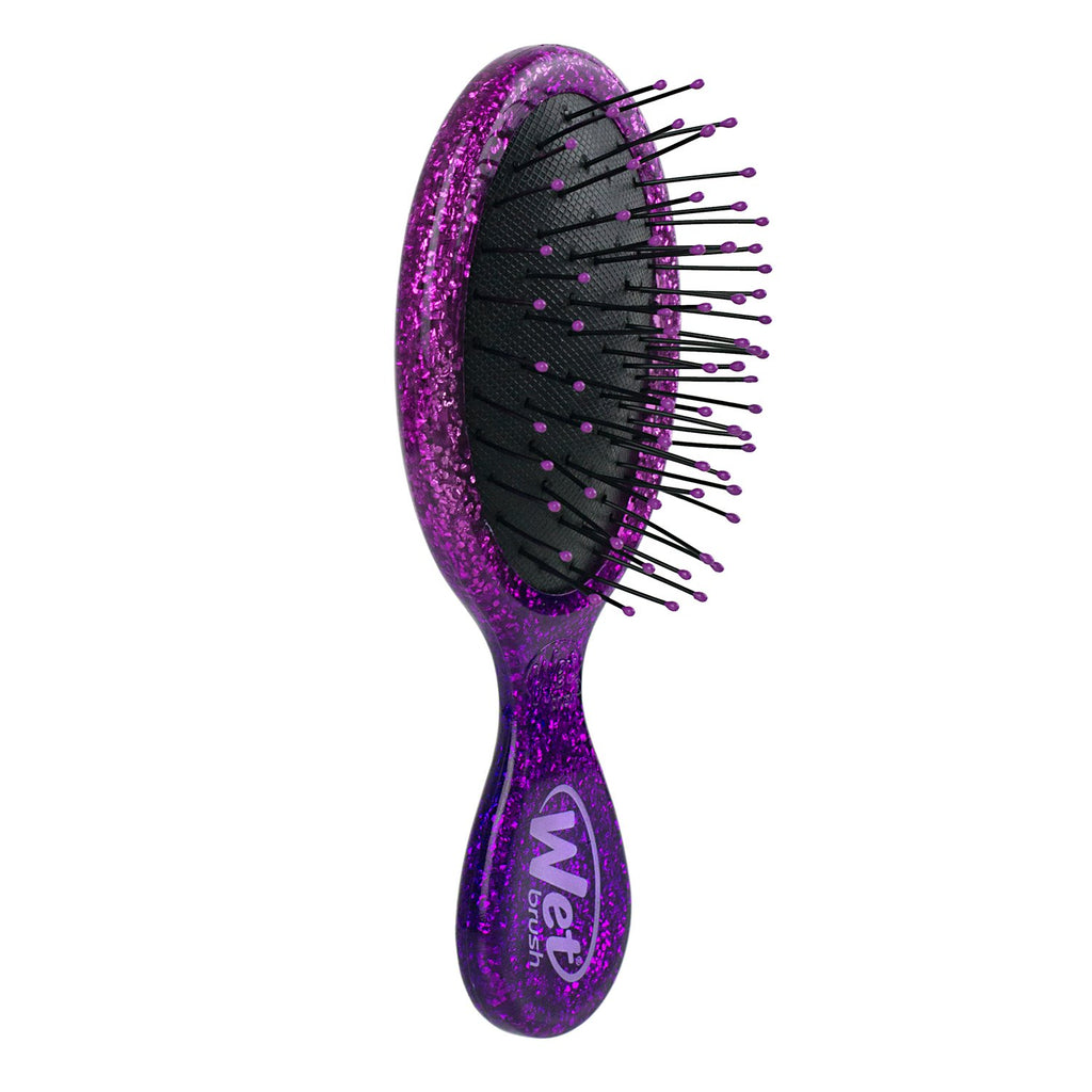 Wet Brush Mini Detangler Champagne Toast Purple - ikatehouse