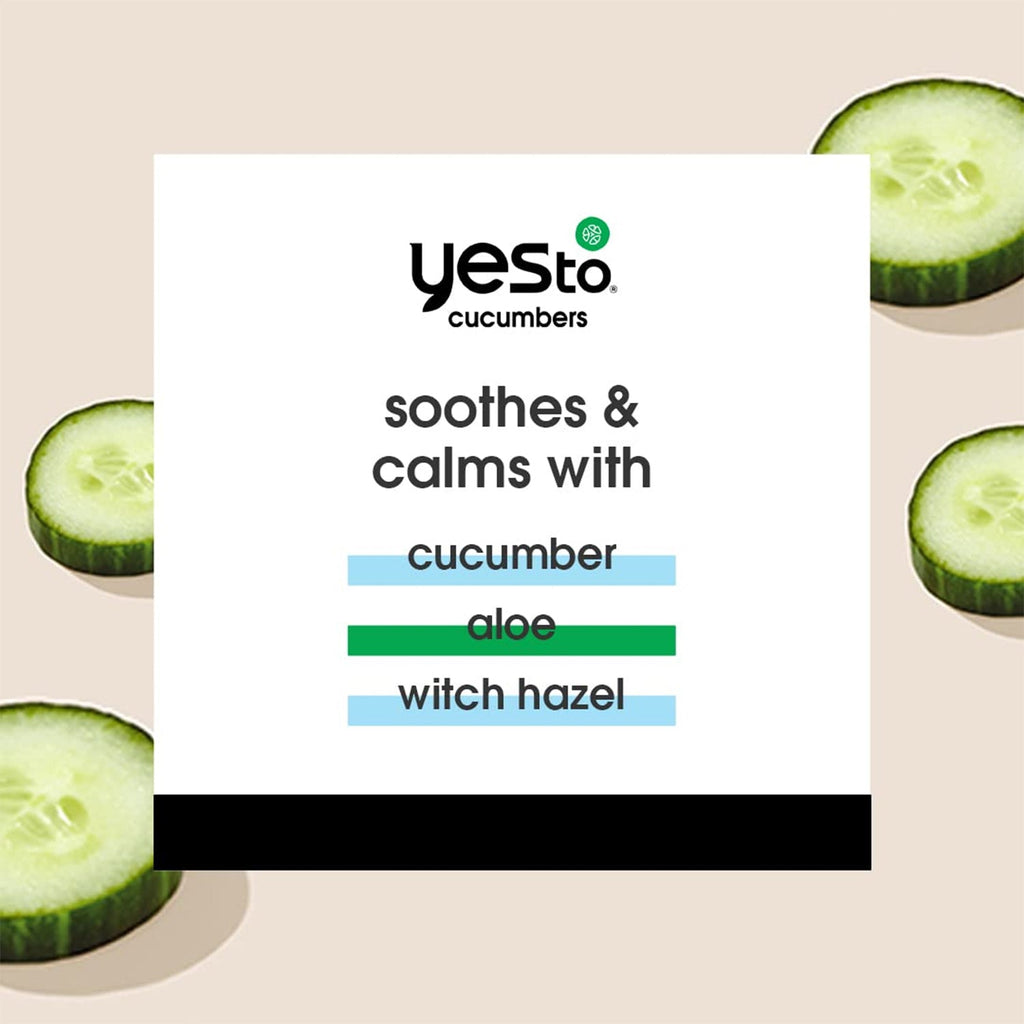 Yes To Cucumbers soothing & Calming Daily Gentle Toner 12oz/ 355ml - ikatehouse