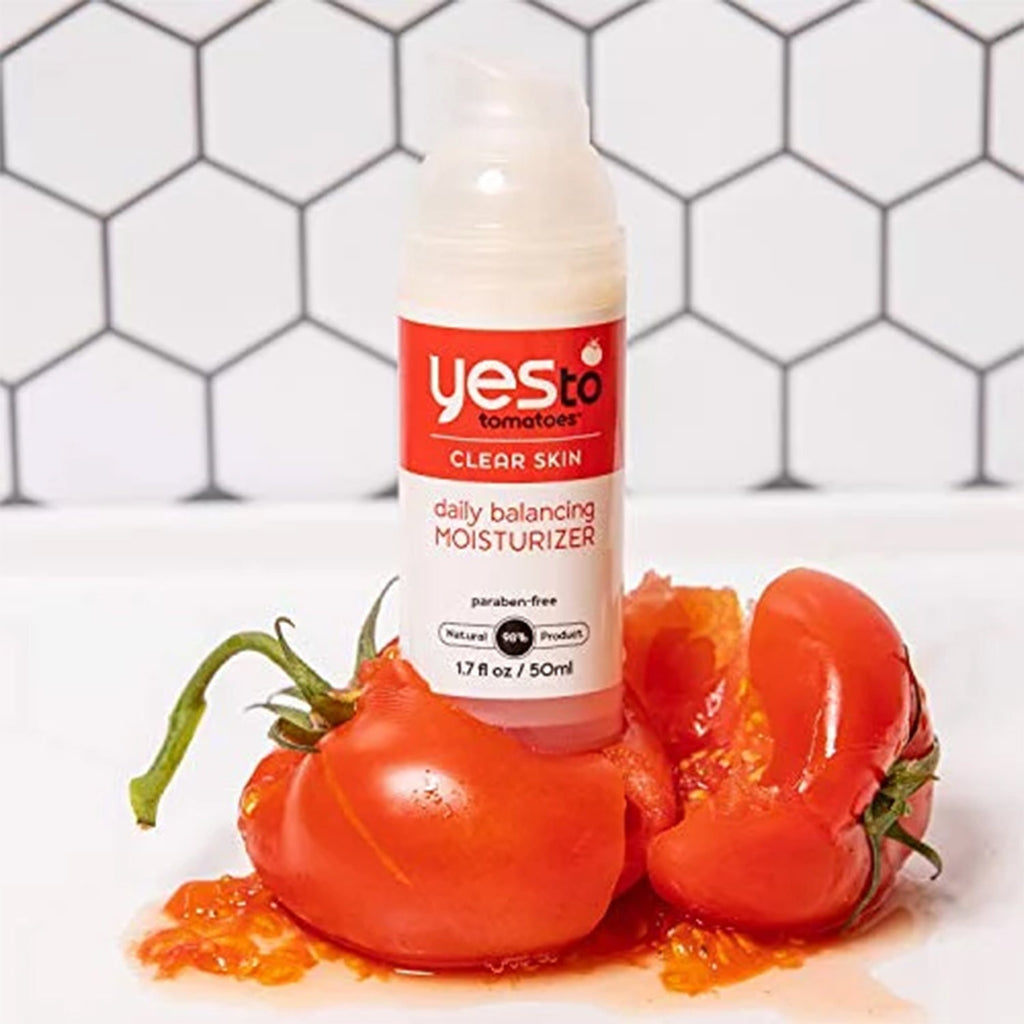 Yes To Tomatoes Clear Skin Daily Balancing Moisturizer 1.7oz/ 50ml - ikatehouse