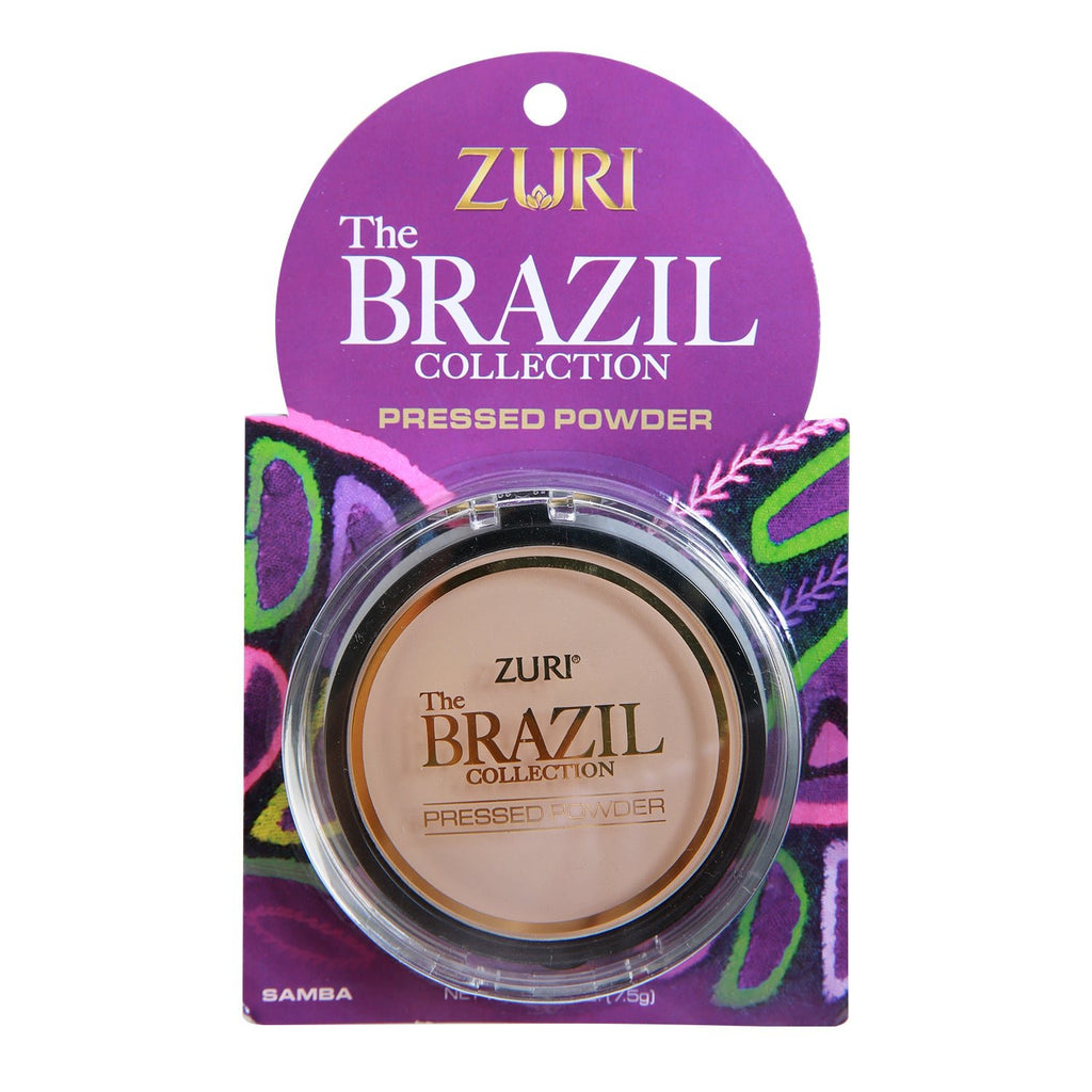 Zuri The Brazil Collection Pressed Powder 0.26oz - ikatehouse